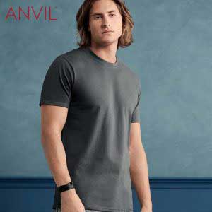 ANVIL 780 5.4oz Adult Midweight Ring Spun T-Shirt (US Size)